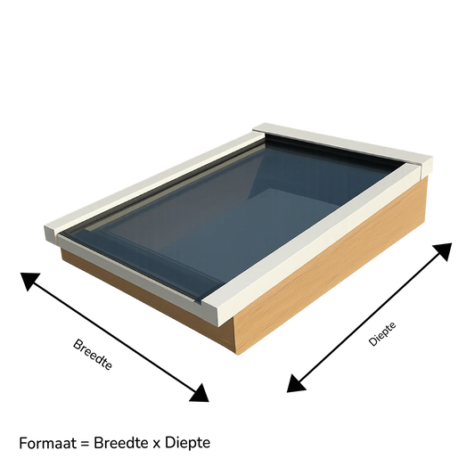 Lichtstraat Daklicht - ongeïsoleerd