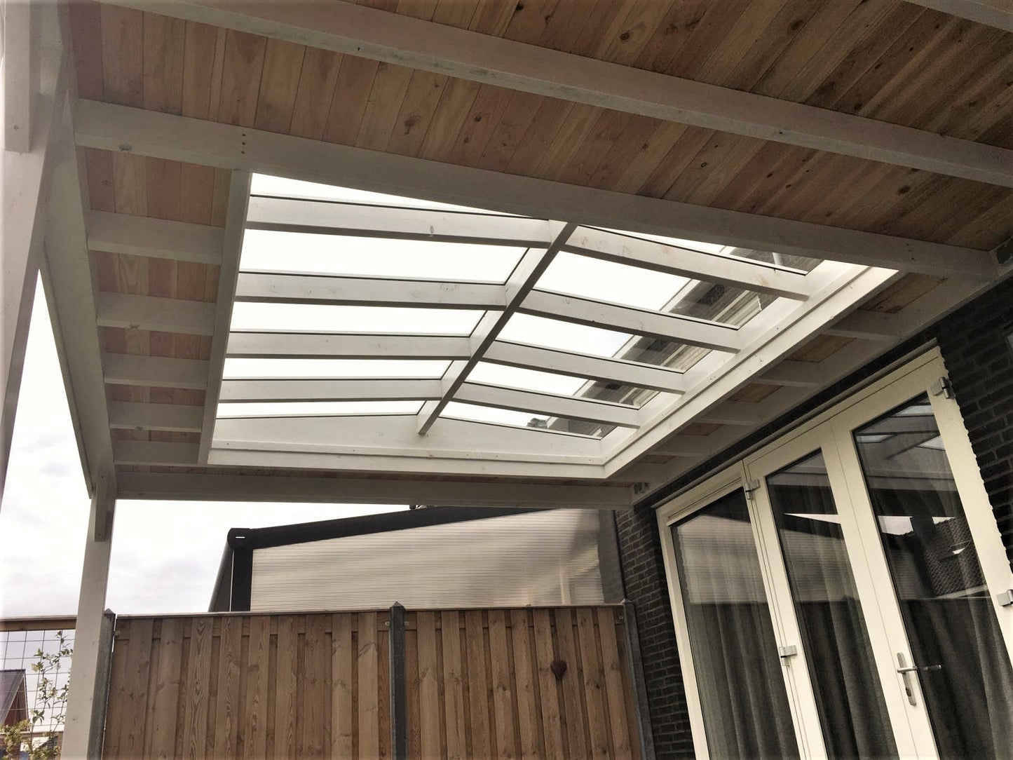 Lichtstraat Zadeldak - Douglas - 158,2 x 255 cm | 4 vakken