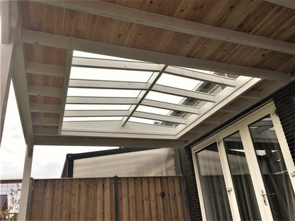 Lichtstraat Zadeldak - Douglas - 158,2 x 255 cm | 4 vakken