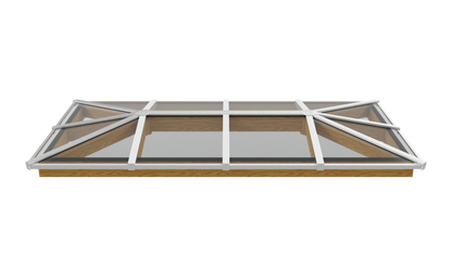 Lichtstraat Schilddak - Douglas - 532,2 x 205 cm | 16 vakken
